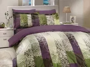 Комплект постельного белья Hobby home collection 1,5 сп, поплин, Alandra , темно-фиолетовый (1501000028)