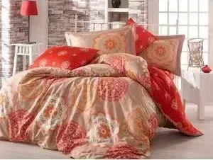 Комплект постельного белья Hobby home collection 1,5 сп, сатин, Ottoman, золотой (1607000151)