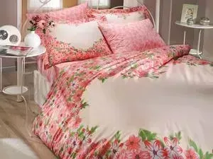 Комплект постельного белья Hobby home collection 2-х сп, поплин, Esperanza, красный (1501000645)