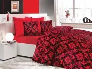 Комплект постельного белья Hobby home collection Евро, сатин, Avangarde, черный (1607000005)