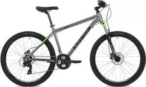 Велосипед STINGER 27.5" Graphite Evo 16" серый TY30/TY300/TS38