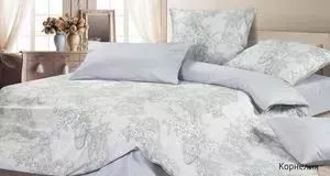 Комплект постельного белья Ecotex 1,5 сп, сатин, Корнелия (КГ1Корнелия)