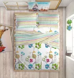 Комплект постельного белья Love me 1,5 сп, перкаль, Fabulous Flower с наволочками 50x70 (702999)