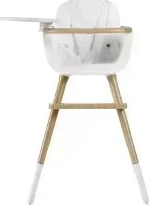 Стул для кормления Micuna OVO Т-1771 ONE white/natural полипропиленовые ремни white