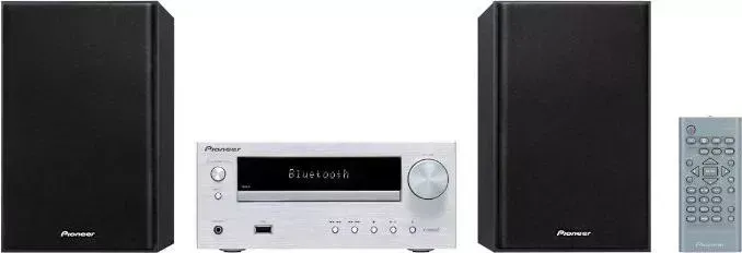 Музыкальный центр микро PIONEER X-HM26-S серебристый