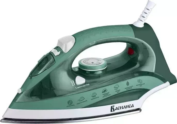 Утюг ВАСИЛИСА ВА-2005 зеленый с белым