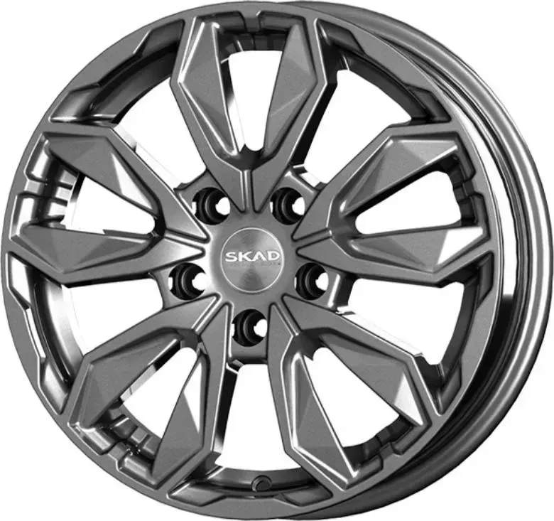 Диск автомобильный СКАД СОЧИ 6X16/5X114.3 ET43 D67.1 ARTIC-GREY