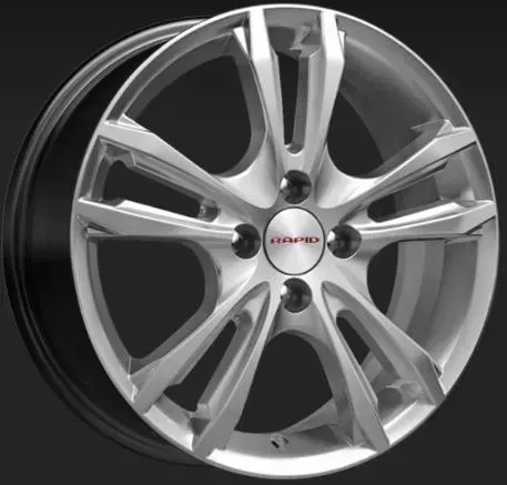 Диск автомобильный КиК Samara-(КС866) 6X16/5X114.3 ET45 D67.1 сильвер-SK