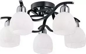 Люстра IDLamp 389/5PF-Blackchrome