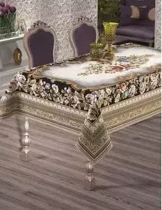 Скатерть Do and Co гобелен жаккард пано Buket Lux 160х220 (8629)