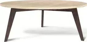 Стол журнальный Sheffilton SHT-CT150 дуб беленый/венге