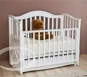 Кроватка детская Красная звезда Леонардо (белый) ЗН Э с/с С 770 Э