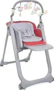 Стул для кормления CHICCO Polly Magic Relax Scarlet 94269