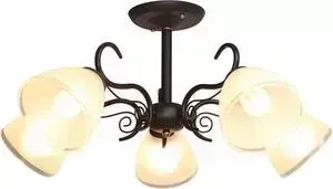 Потолочная люстра IDLamp 277/5PF-Black