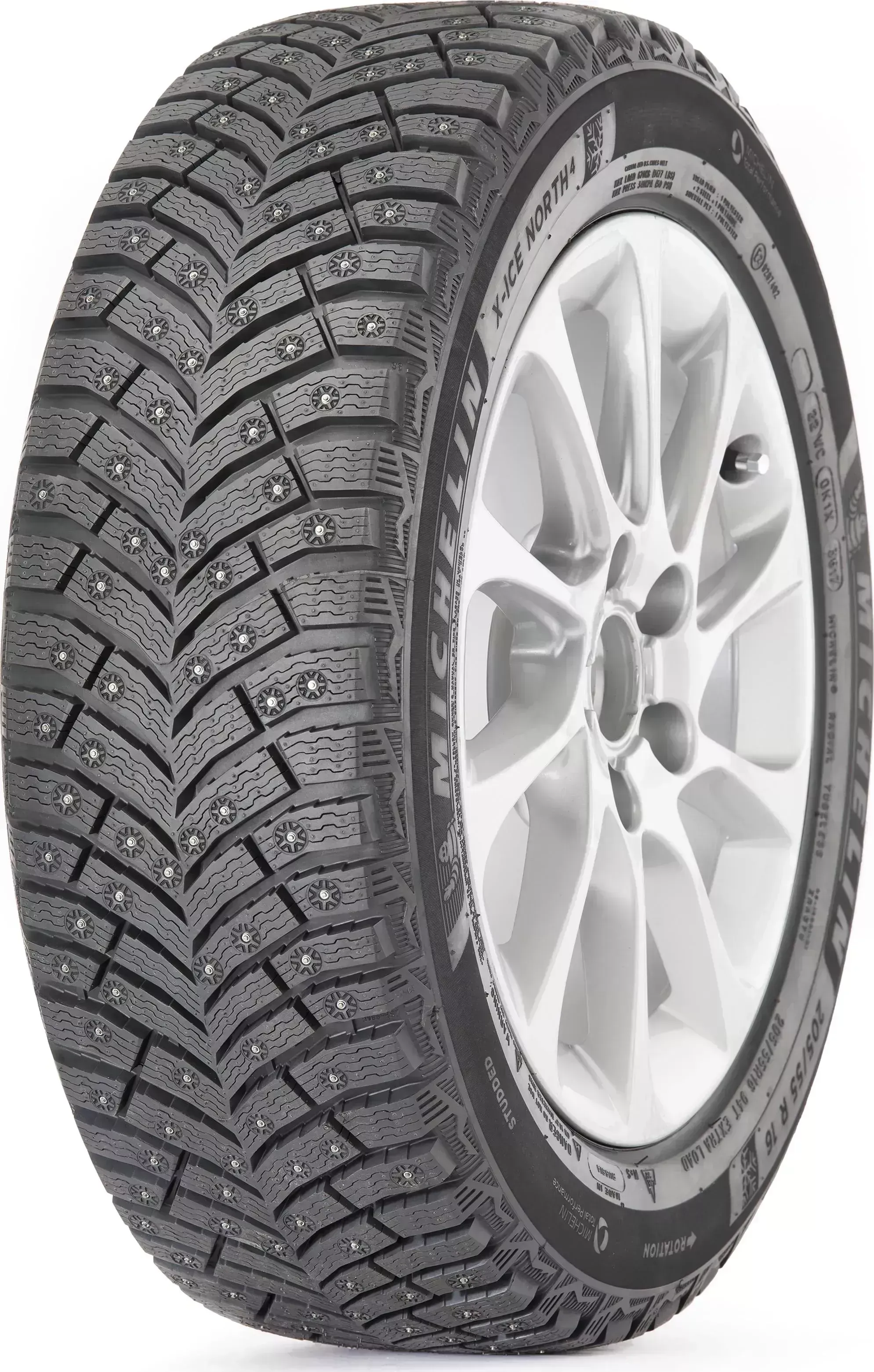 Шина MICHELIN X-ICE NORTH 4 -4 275/40R19 105H XL шип