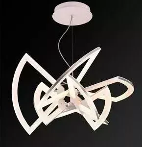 Светильник IDLamp Подвесной светодиодный 398/2X80- Whitechrome