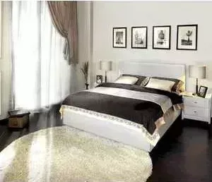 Кровать АСКОНА Greta 140х200 к/з White (Без основания)