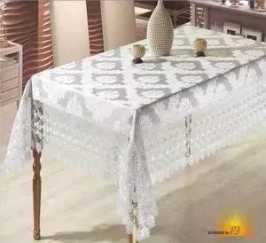 Скатерть Verolli Zarafet 160x220 броде жаккард (8094)