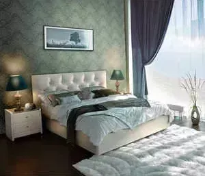 Кровать АСКОНА Marlena 140х200 к/з White (Без основания)