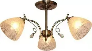 Потолочная люстра IDLamp 852/3PF-Oldbronze