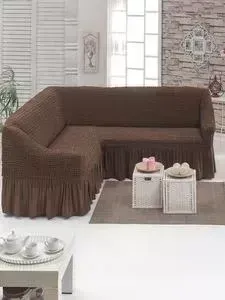 Чехол Do and Co для углового дивана Juanna (8209 шоколадный)