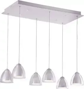 Подвесная люстра IDLamp 394/6-LEDWhite