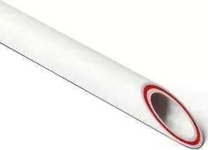 Труба Pro Aqua PP-R W RUBIS SDR 6 PN25 диаметр 50 мм (стекловолокно) (4 м) (PA37016P)