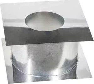 Фен Феникс Потолочно-проходной узел икс диаметр 120 мм (0.5 нерж.мат./0.5 оцинк.)(365х365 мм)(00858)
