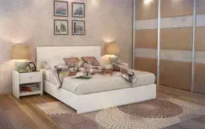 Кровать АСКОНА Isabella с подъёмным механизмом 180х200 к/з White