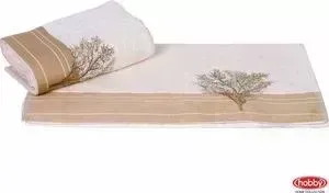 Полотенце Hobby home collection Infinity 70x140 см кремовый (1501001174)