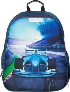 Ранец №1 School Basic На скорости, 2 отд., ортопед. Спинка, ХК1