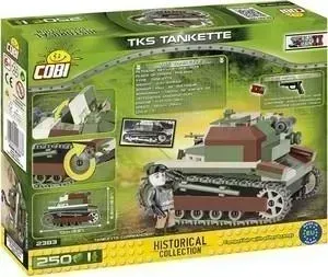 Конструктор  COBI Пластиковый Танк TKS Tankette - COBI-2383