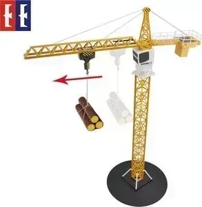 Радиоуправляемый башенный кран Double Eagle E563-003