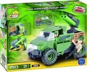 Конструктор  COBI Армейский пикап Armored Pickup Truck 4WD - COBI-2160