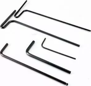 Инструмент - Any - Hex wrenches 1.5mm, 2mm, 2.5mm, 3mm, 2.5 ball - TRA5476X