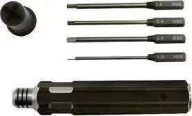 Набор отверток  Инструмент *  1.5, 2, 2.5, 3 - 4 штуки с одной ручкой (HP1305A) - HP1305A