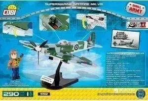 Конструктор  COBI самолет SUPERMARINE SPITFIRE