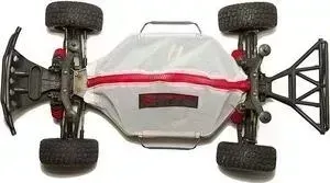 Чехол  Polymotors для автомодели TRAXXAS SLASH 4x4 старый тип шасси 1/10 - PolyM-CovTR02wt