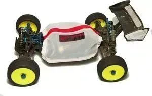 Чехол Polymotors Летний на липучках защитный для радио модели RC TEAM ASSOCIATED RC8.2e - PolyM-CovTA01wt