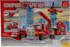 Конструктор  * Ausini Пожарная бригада - 21901