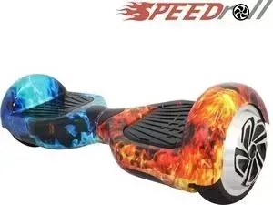 Гироскутер SpeedRoll Premium Smart Красно-синий огонь