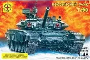 Моделист Моделист Модель танк Т -90 (1:48) с микро элементовектродвигателем 304873