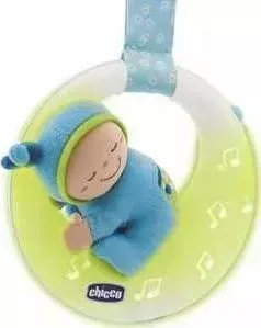 Игрушка-подвеска CHICCO для кроватки "Спокойной ночи"голубая (24262)