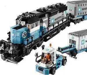 Конструктор Lepin 21006 Грузовой Поезд Маерск - Technic 10219