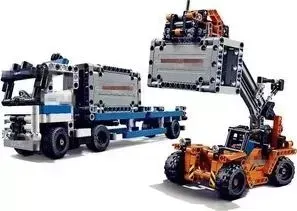 Контейнер Lepin Конструктор 20035 ный терминал - Technic 42062