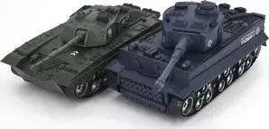 Радиоуправляемый танк Huan Qi овый бой Тигр и Type 99 масштаб 1:32 27MHz, 40MHz - 369-22