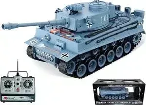 Радиоуправляемый танк HouseHold German Tiger Grey масштаб 1:20 40Mhz