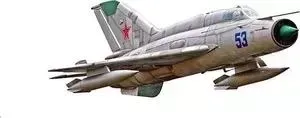 Радиоуправляемый самолет FreeWing MiG-21 PNP - FJ21011P