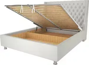 Кровать OrthoSleep Амелия механизм и ящик белый 80х200