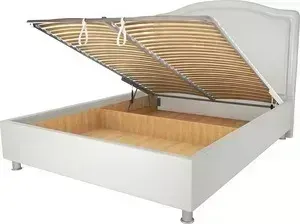 Кровать OrthoSleep Арно механизм и ящик белый 140х200